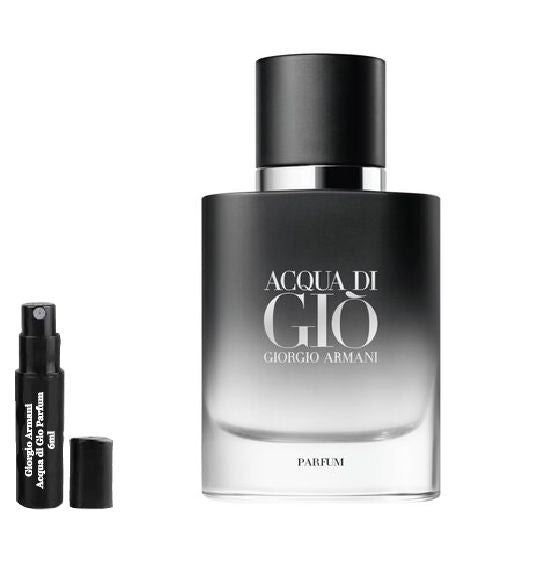 Giorgio Armani Acqua di Gio Parfum 125ml, 75ml, including perfume samples