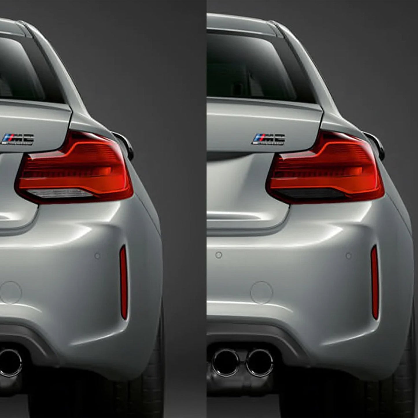 GoldenWrench BMW M2/2 Series Taillight Overlay Kit (F87/F22 LCI)