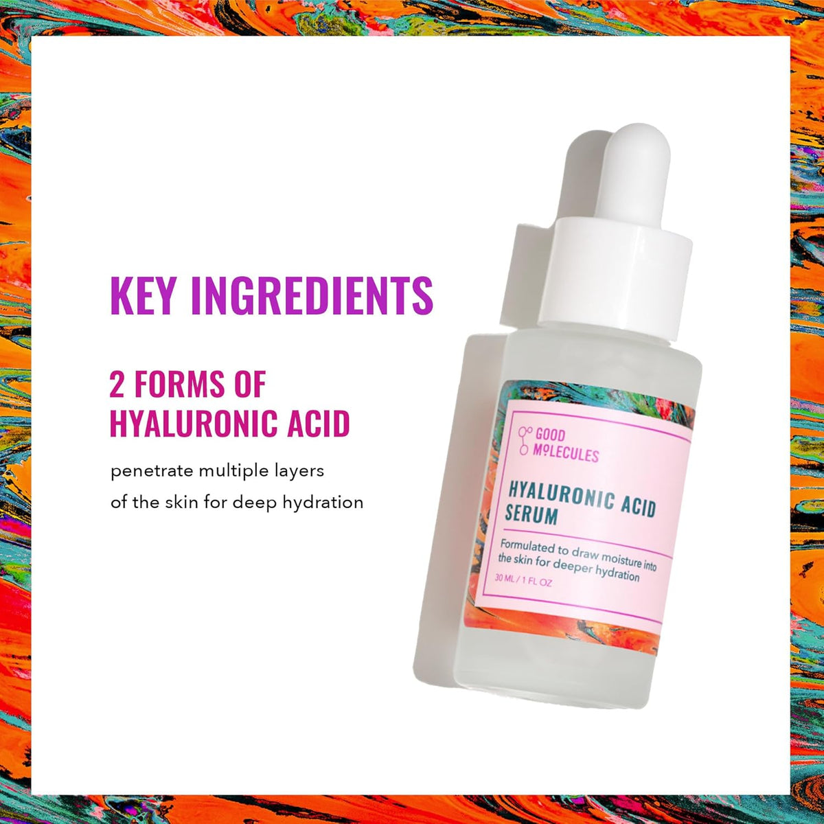 Good Molecules Hyaluronic Acid Serum - 30ML/1 FL OZ