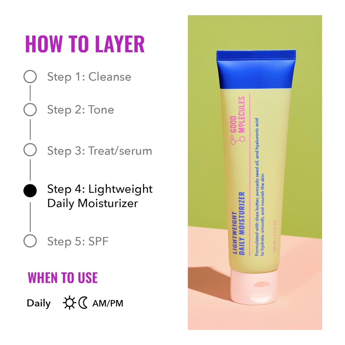 Good Molecules Lightweight Daily Moisturizer