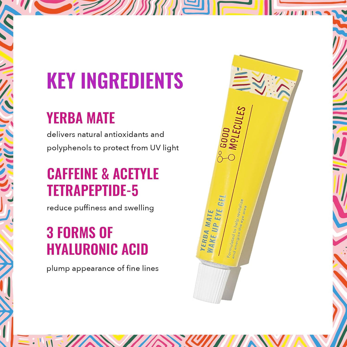 Good Molecules Yerba Mate Wake Up Eye Gel 15ml/0.50 oz
