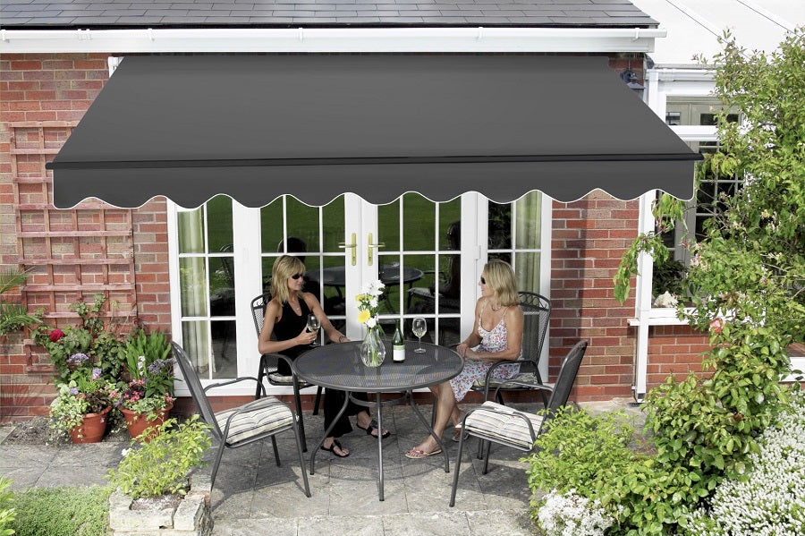 Greenhurst Easy Fit Grosvenor Patio Awning | 2.5m, 3m & 3.5m Widths