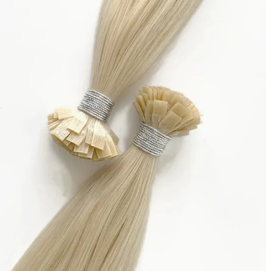Wholesale Raw Vietnamese Hair Italian Keratin Glue Cuticle Aligned Virgin Blonde Color K Tip Hair Extensions Human Hair