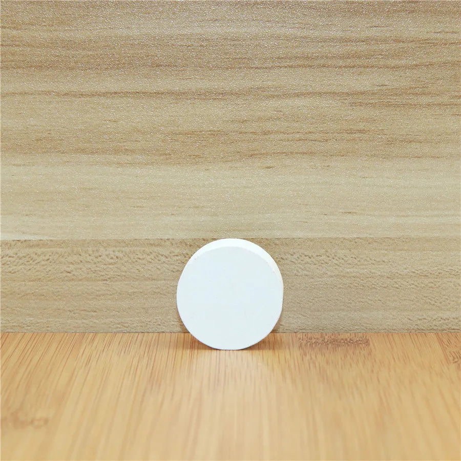 8 CM White Wooden Letters