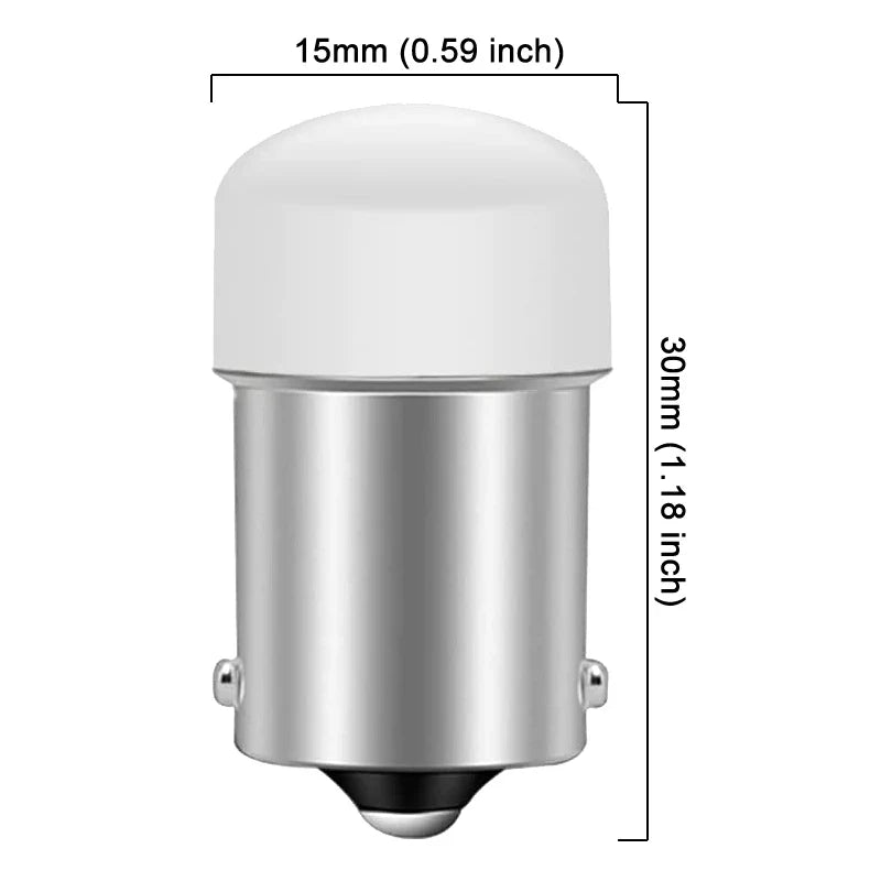 1 PCS P21/5W Ba15S 1156 LED Bulb