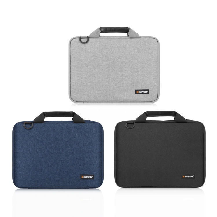 HAWEEL 14.0 inch -16.0 inch Briefcase Crossbody Laptop Bag For Macbook, Lenovo Thinkpad, ASUS, HP(Black)