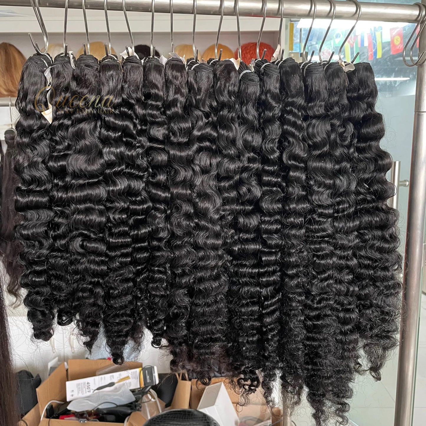 100% Human Hair Raw Cambodian Hair Bundles Vendor Wholesale Vietnamese Cuticle Aligned Raw Hair Bundle