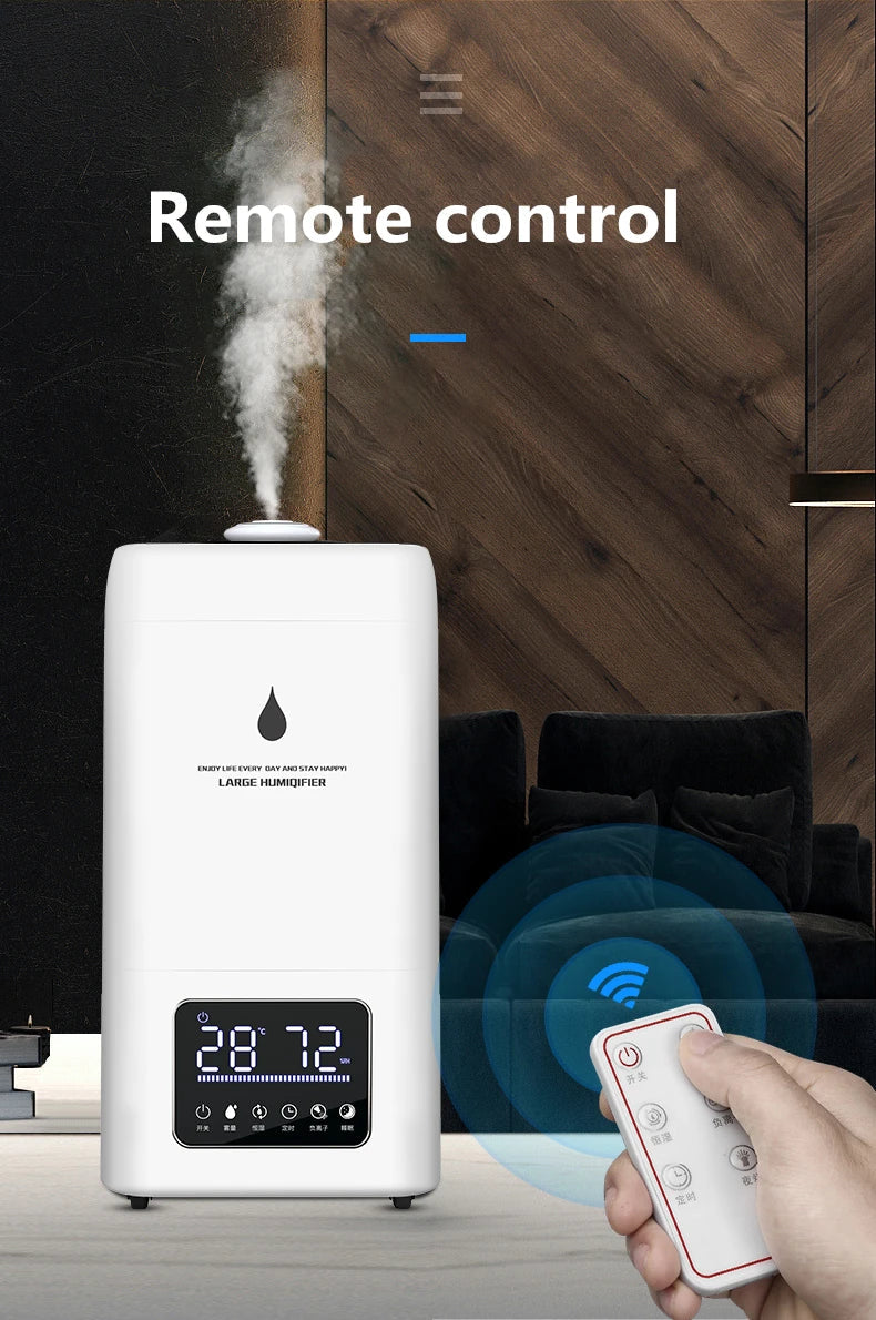 110V 220V 23.8L Large Capacity Industry Air Humidifier Commercial Diffuser Sprayer Humidification Spray Machine