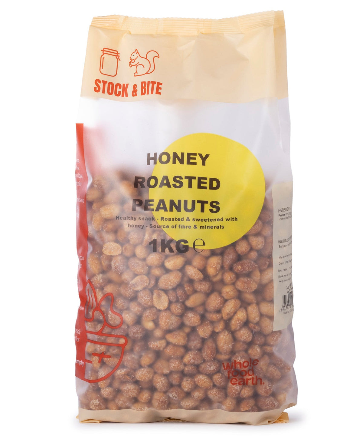 Honey Roasted Peanuts - Stock & Bite - 1kg