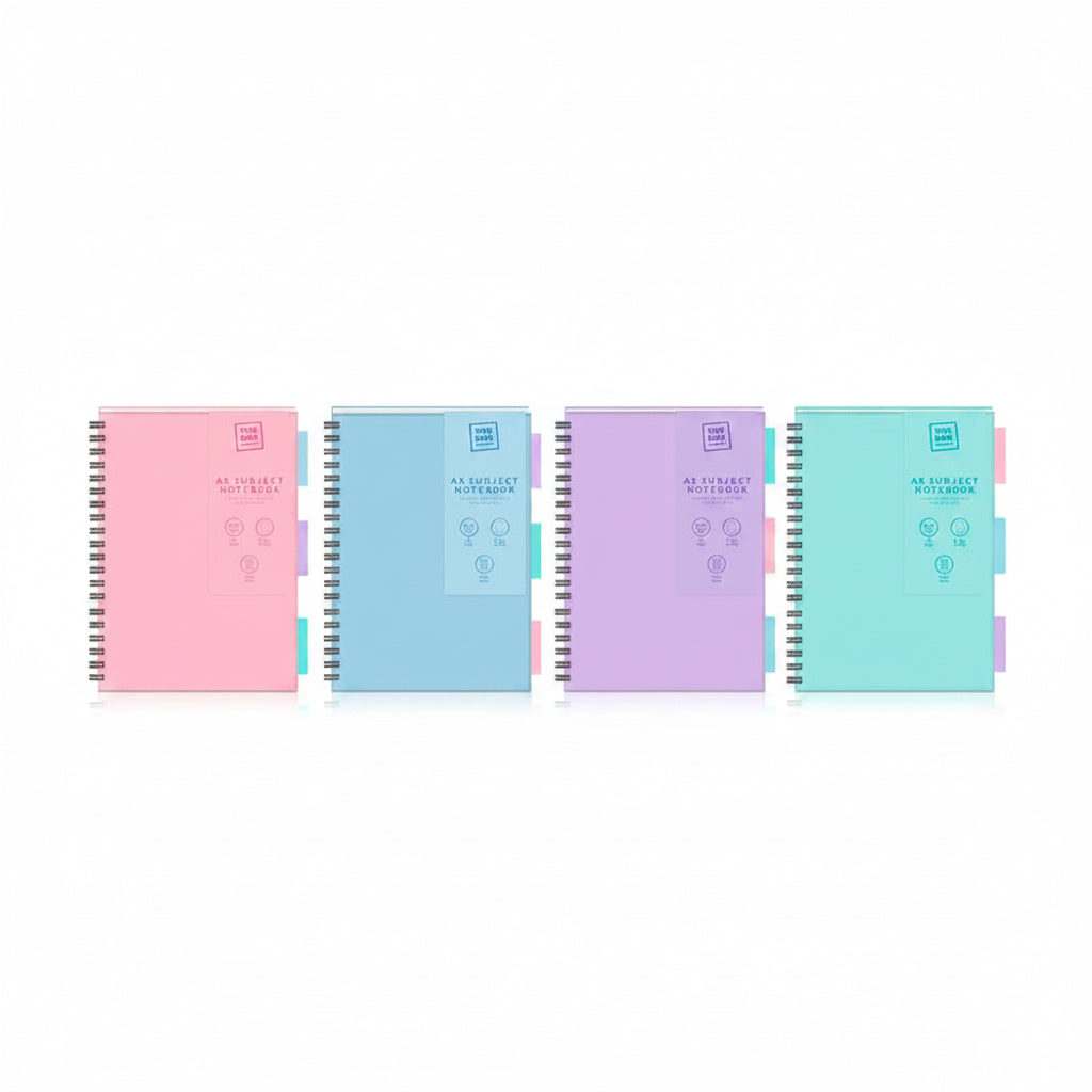 A5 pastel project notebook