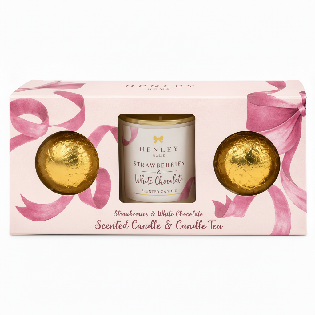 Serene Moments relaxing bath & candle trio