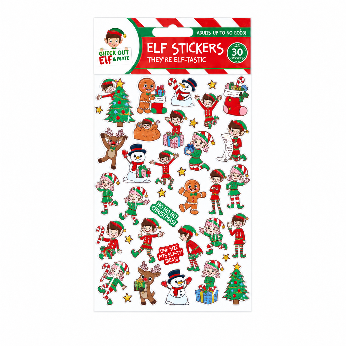 Elf sticker sheet
