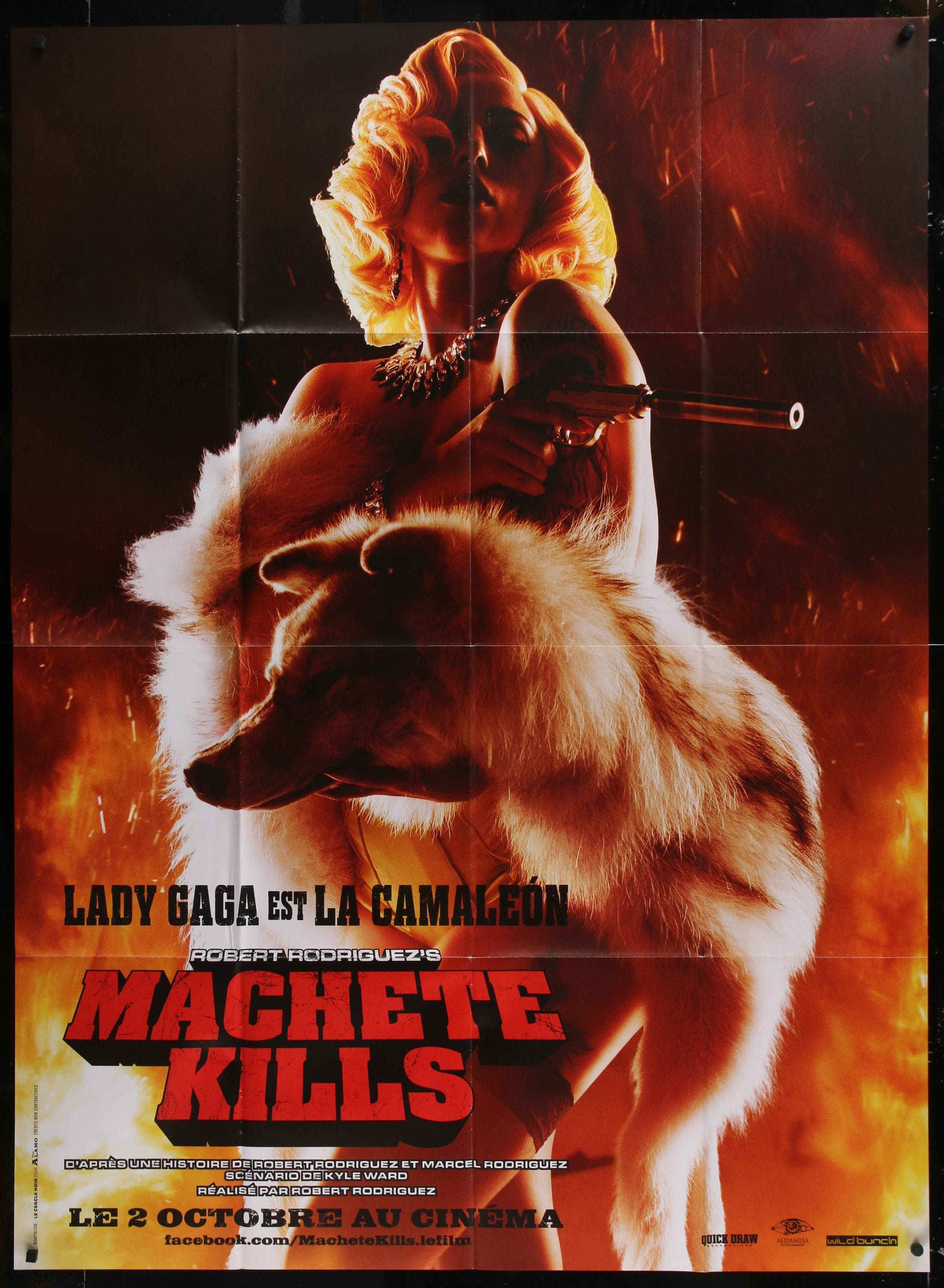 Machete Kills (2013) Original French One Panel Movie Poster