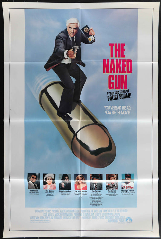 The Naked Gun (1988) Original US One Sheet Movie Poster