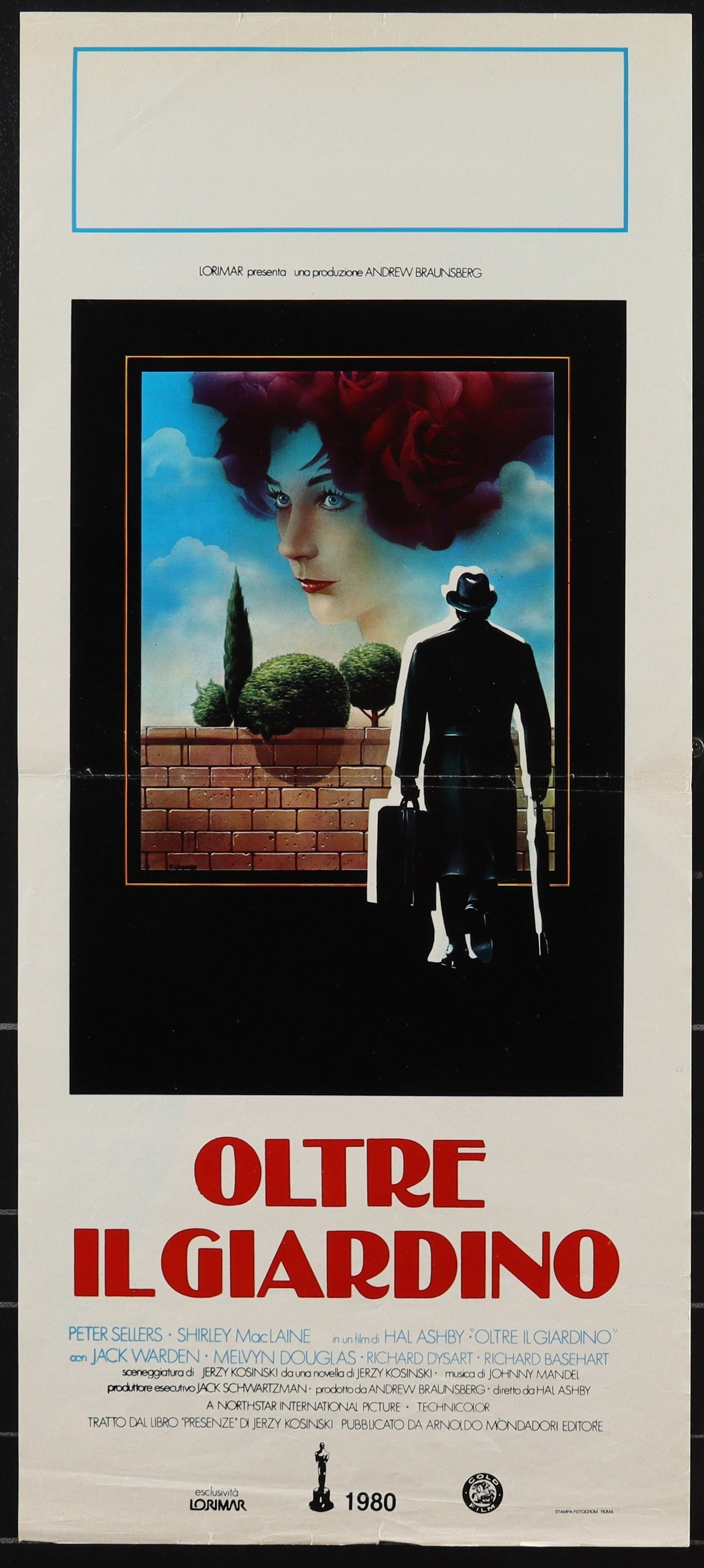 Being There (1980) Original Italian Locandina Movie Poster