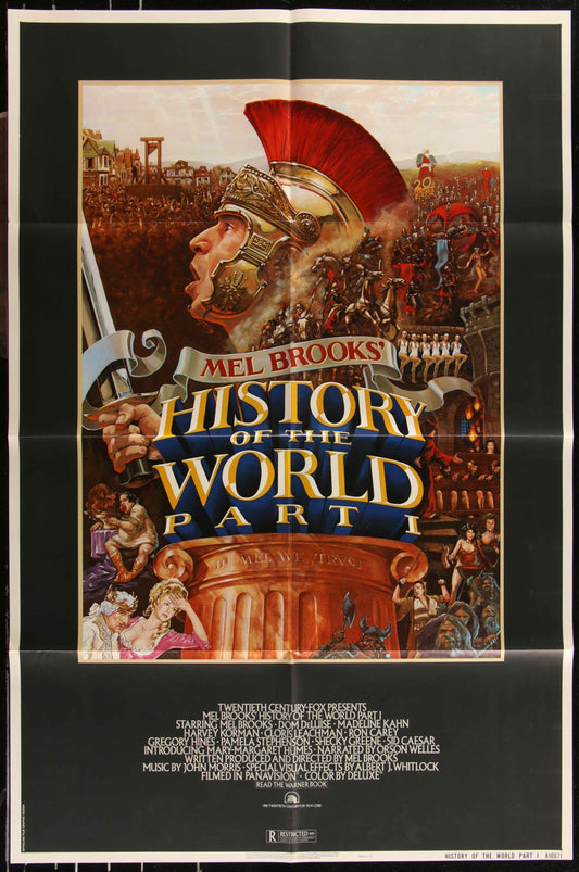 History Of The World Part I (1981) Original US One Sheet Movie Poster