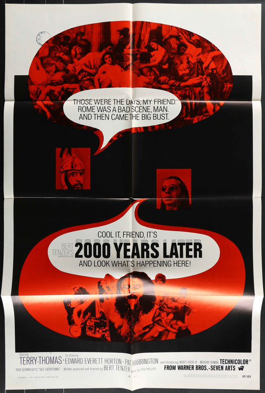 2000 Years Later (1969) Original US One Sheet Movie Poster