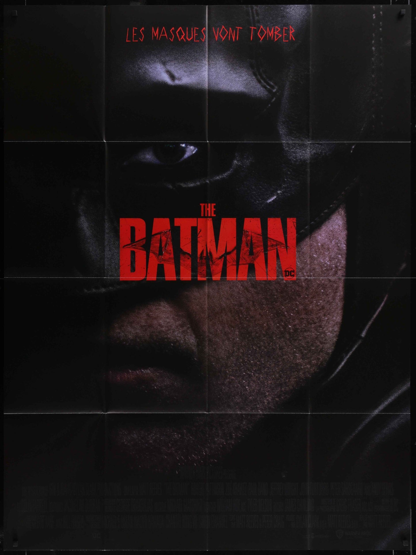 The Batman (2022) Original French One Panel Movie Poster