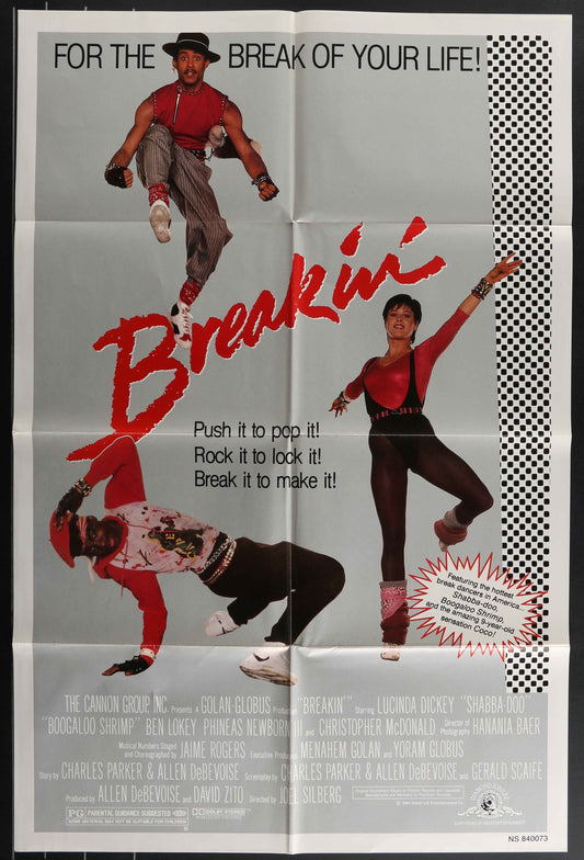 Breakin' (1984) Original US One Sheet Movie Poster