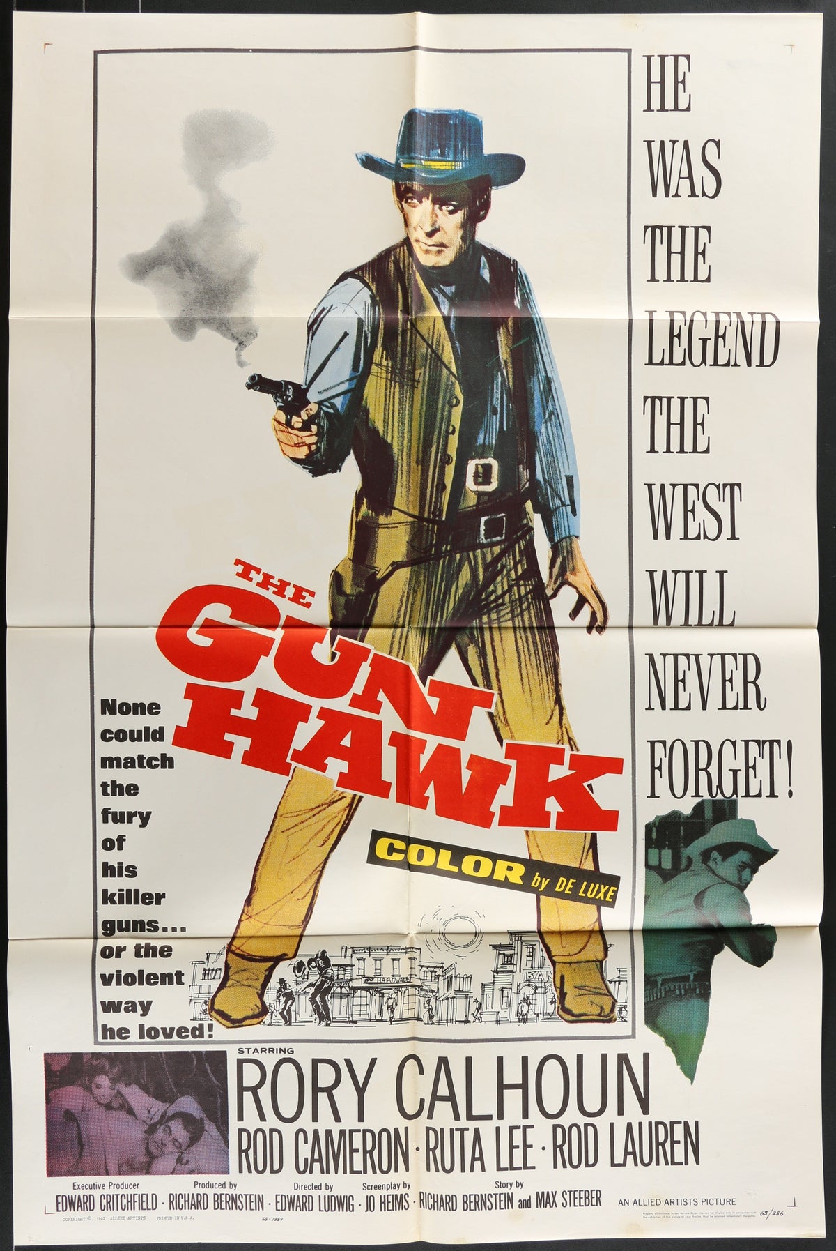 The Gun Hawk (1963) Original US One Sheet Movie Poster