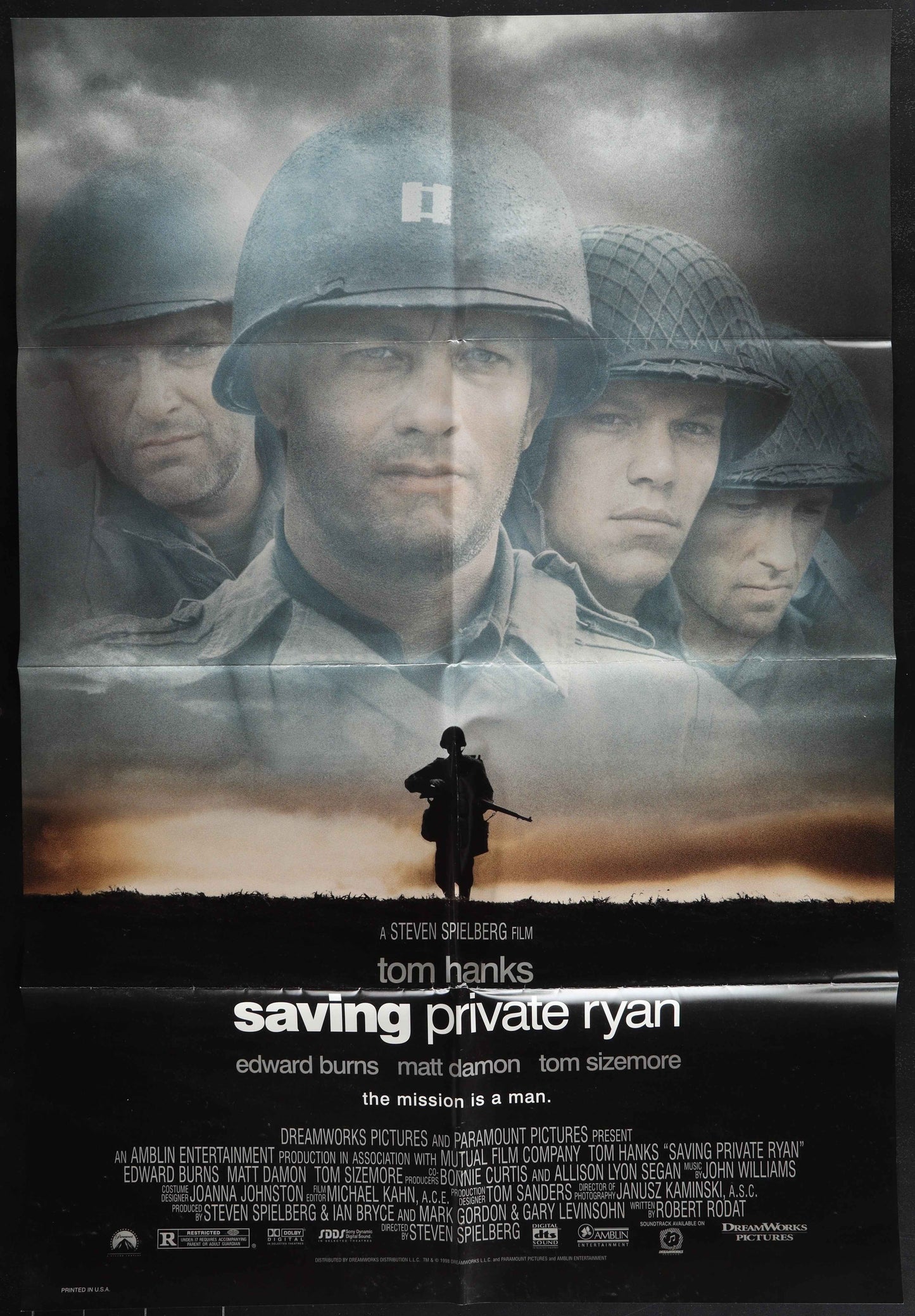 Saving Private Ryan (1998) Original US One Sheet Movie Poster