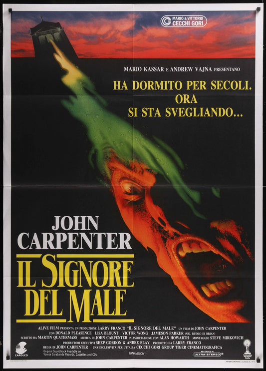 Prince Of Darkness (1988) Original Italian One Panel Movie Poster