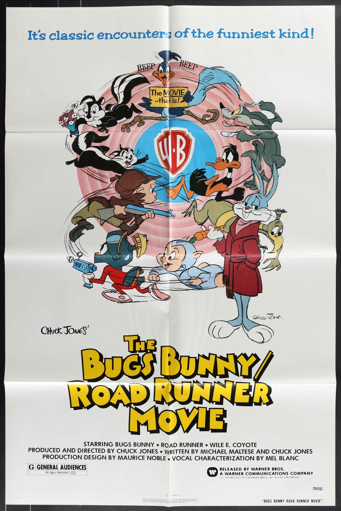 The Bugs Bunny/Road Runner Movie (1979) Original US One Sheet Movie Poster