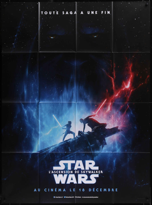 Star Wars: The Rise Of Skywalker (2019) Original French One Panel Movie Poster