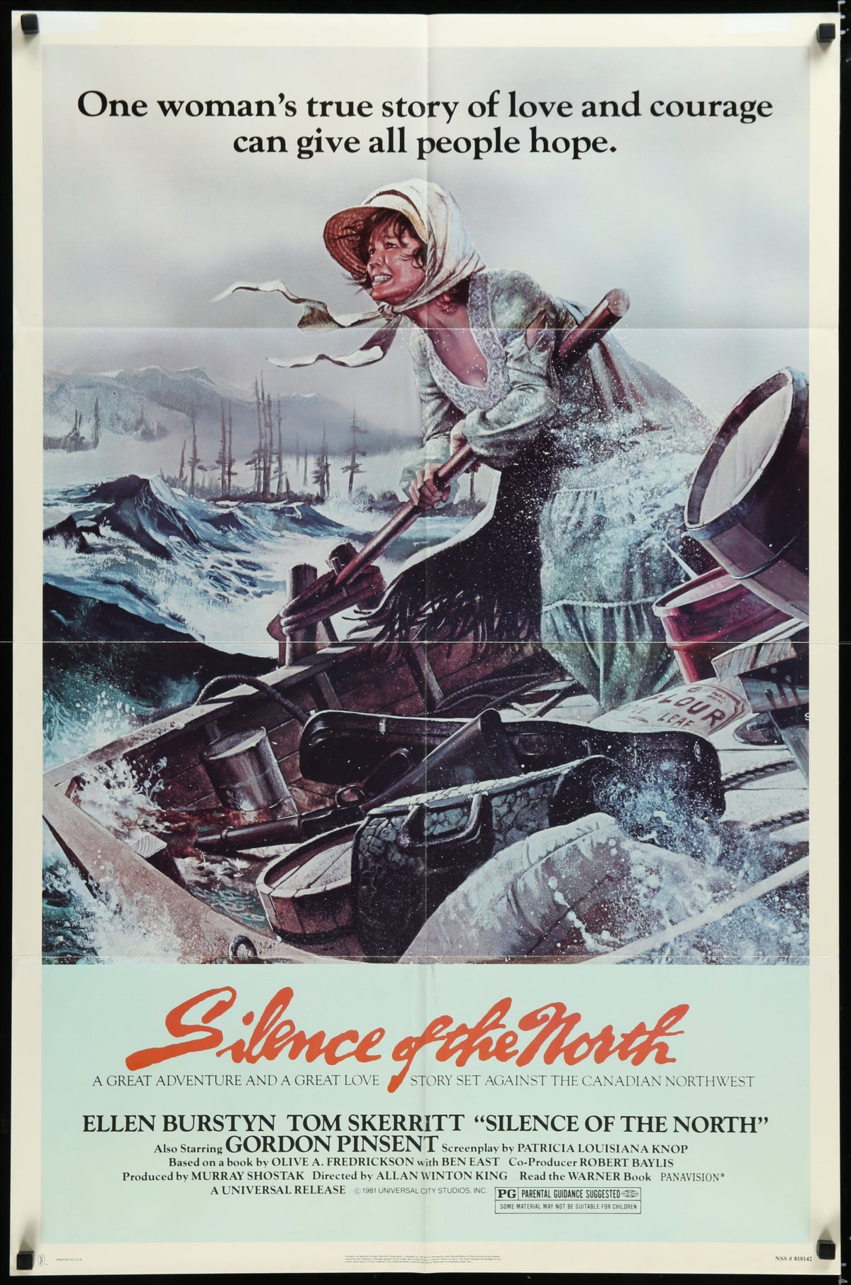 Silence Of The North (1981) Original US One Sheet Movie Poster