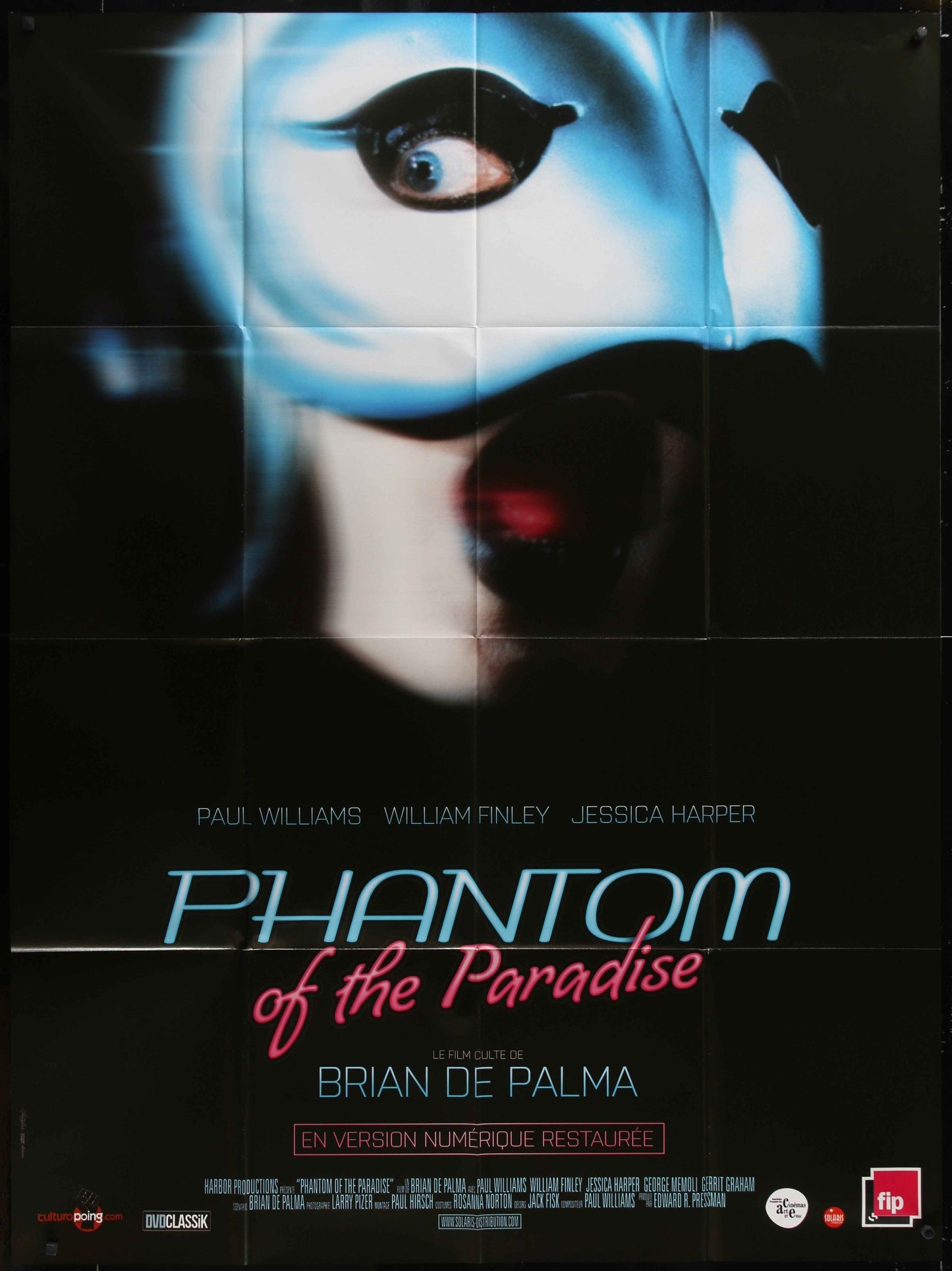 Phantom Of The Paradise (2014 RR) Original French One Panel Movie Poster