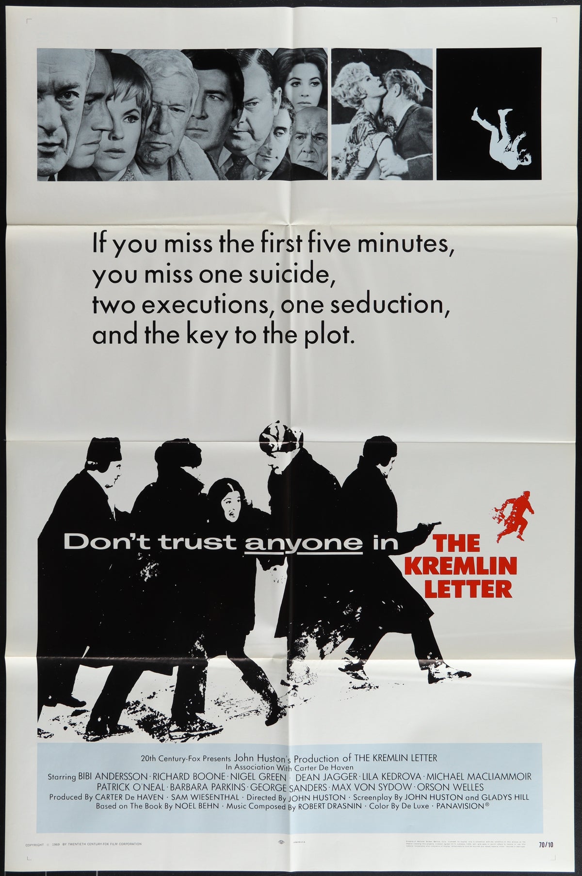 The Kremlin Letter (1970) Original US One Sheet Movie Poster