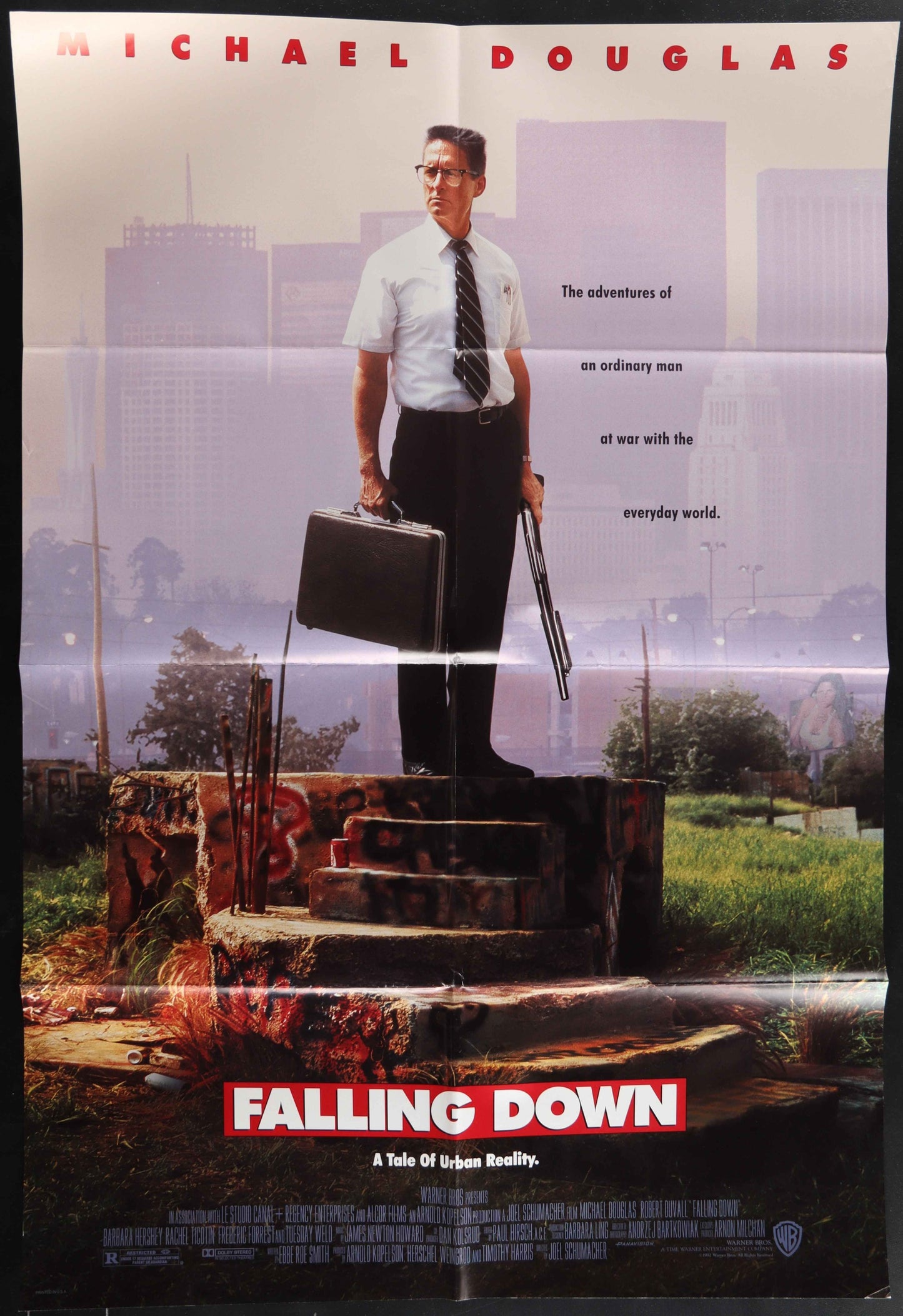 Falling Down (1993) Original US One Sheet Movie Poster