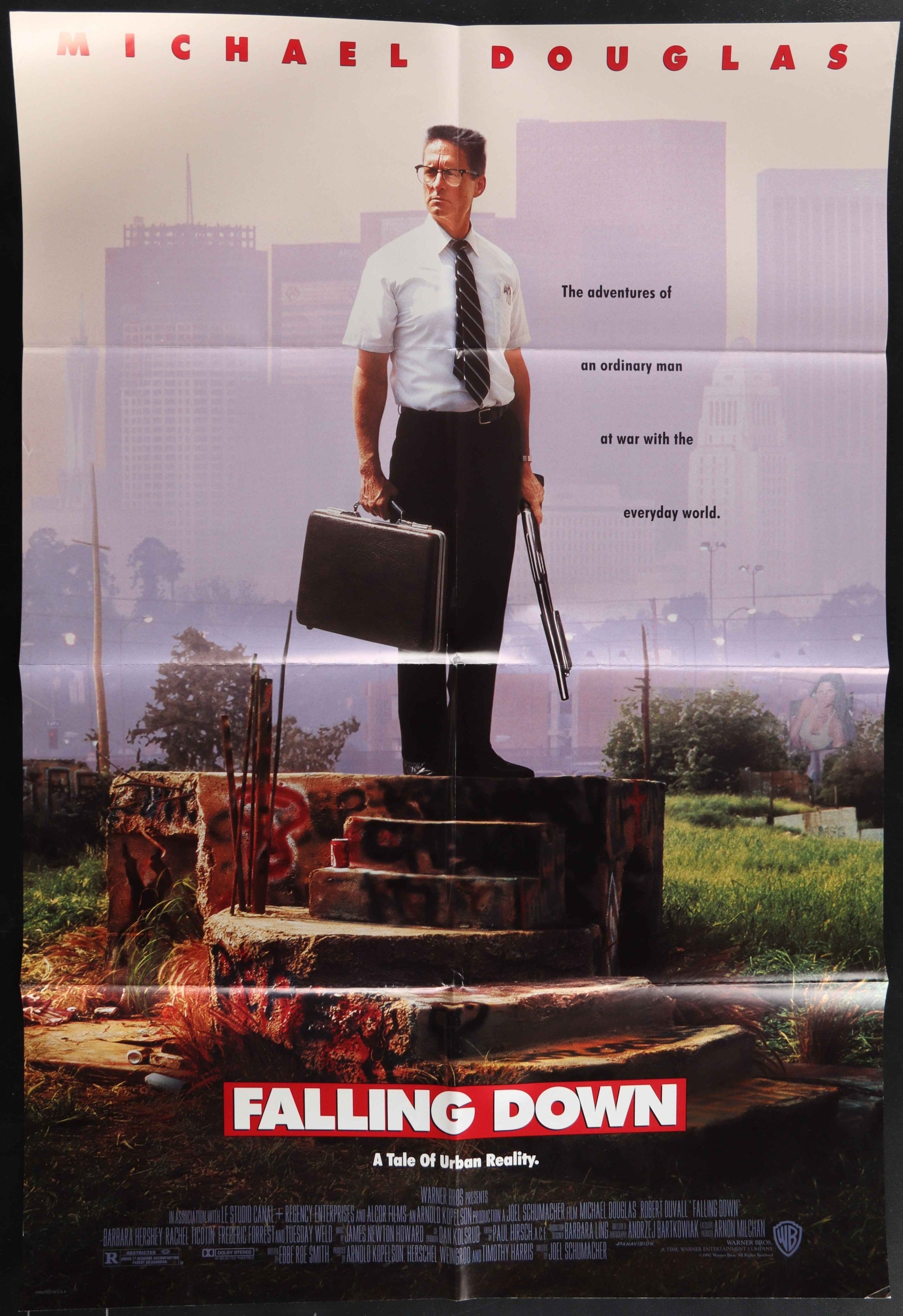Falling Down (1993) Original US One Sheet Movie Poster
