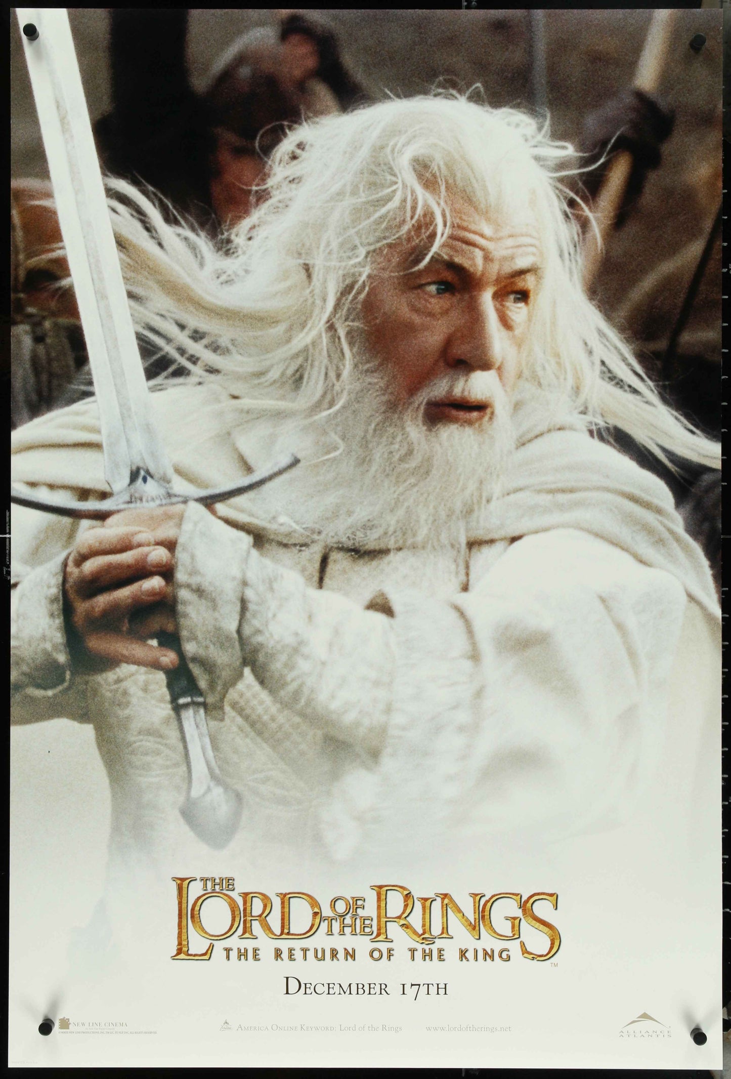 The Lord Of The Rings: The Return Of The King (2003) Original US One Sheet Movie Poster