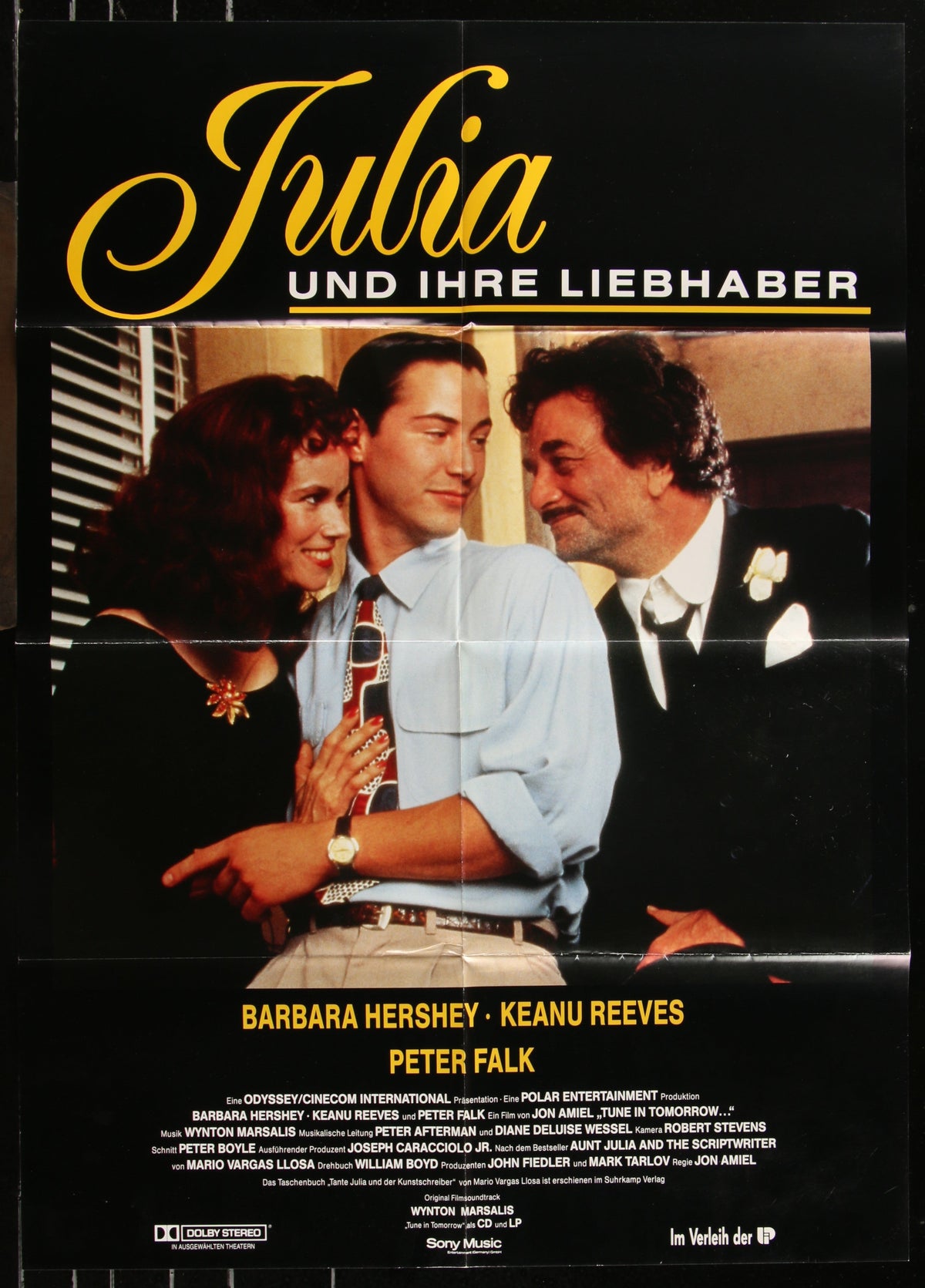 Tune In Tomorrow... (1990) Original German A1 Movie Poster