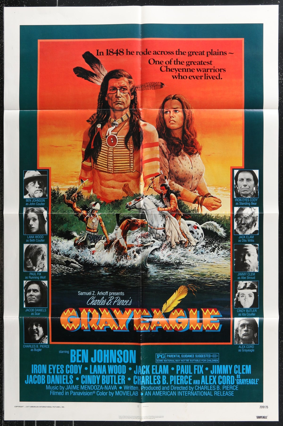 Grayeagle (1977) Original US One Sheet Movie Poster