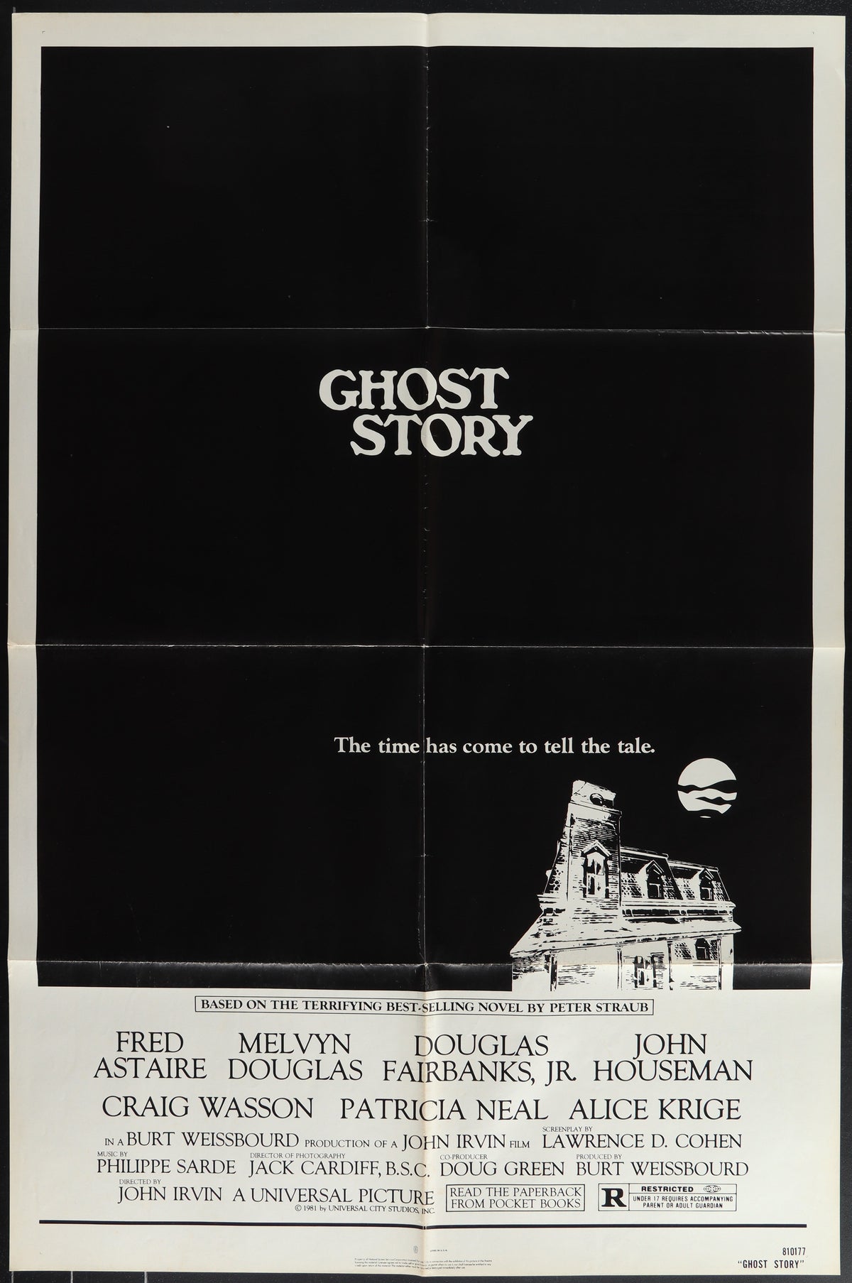Ghost Story (1981) Original US One Sheet Movie Poster