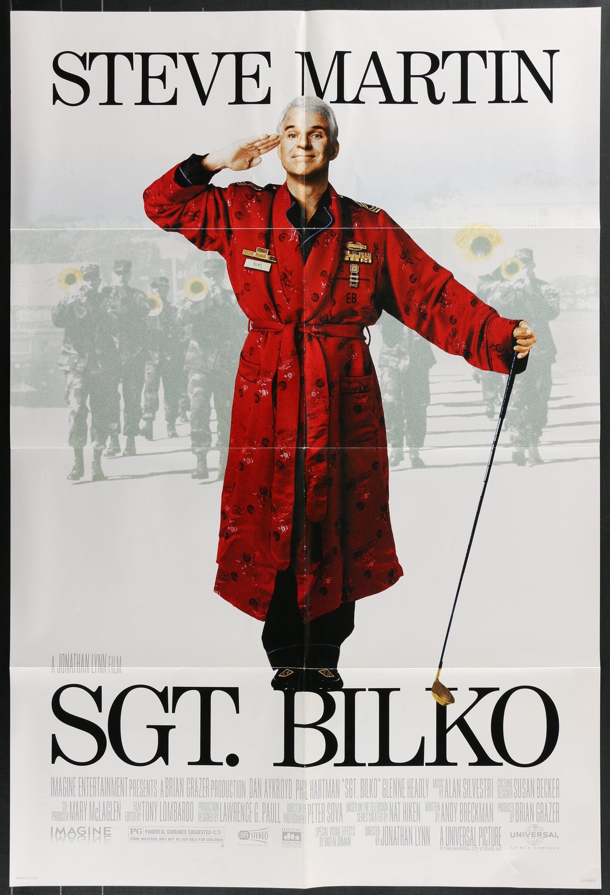 Sgt. Bilko (1996) Original US One Sheet Movie Poster