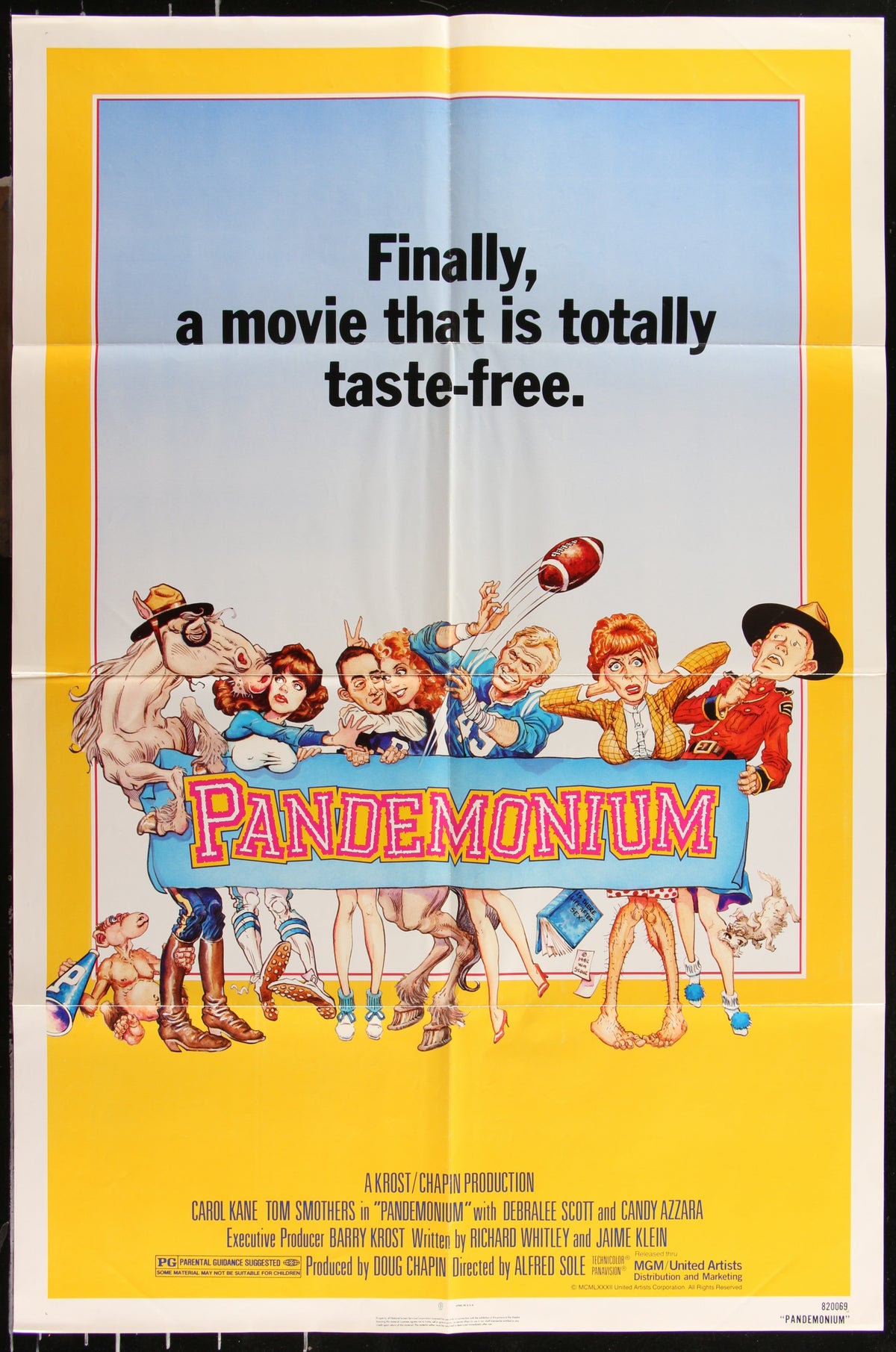 Pandemonium (1982) Original US One Sheet Movie Poster