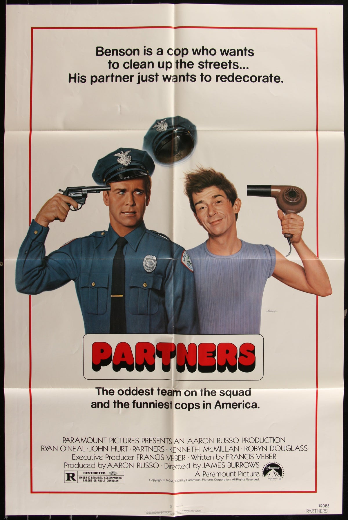 Partners (1982) Original US One Sheet Movie Poster