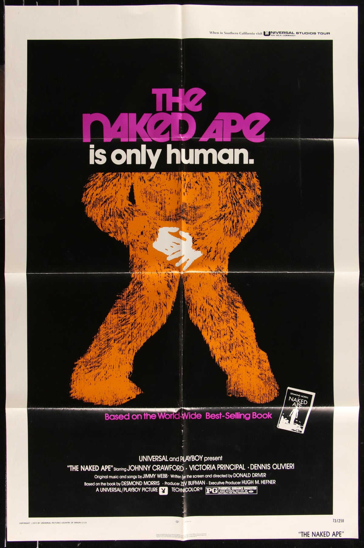 The Naked Ape (1973) Original US One Sheet Movie Poster