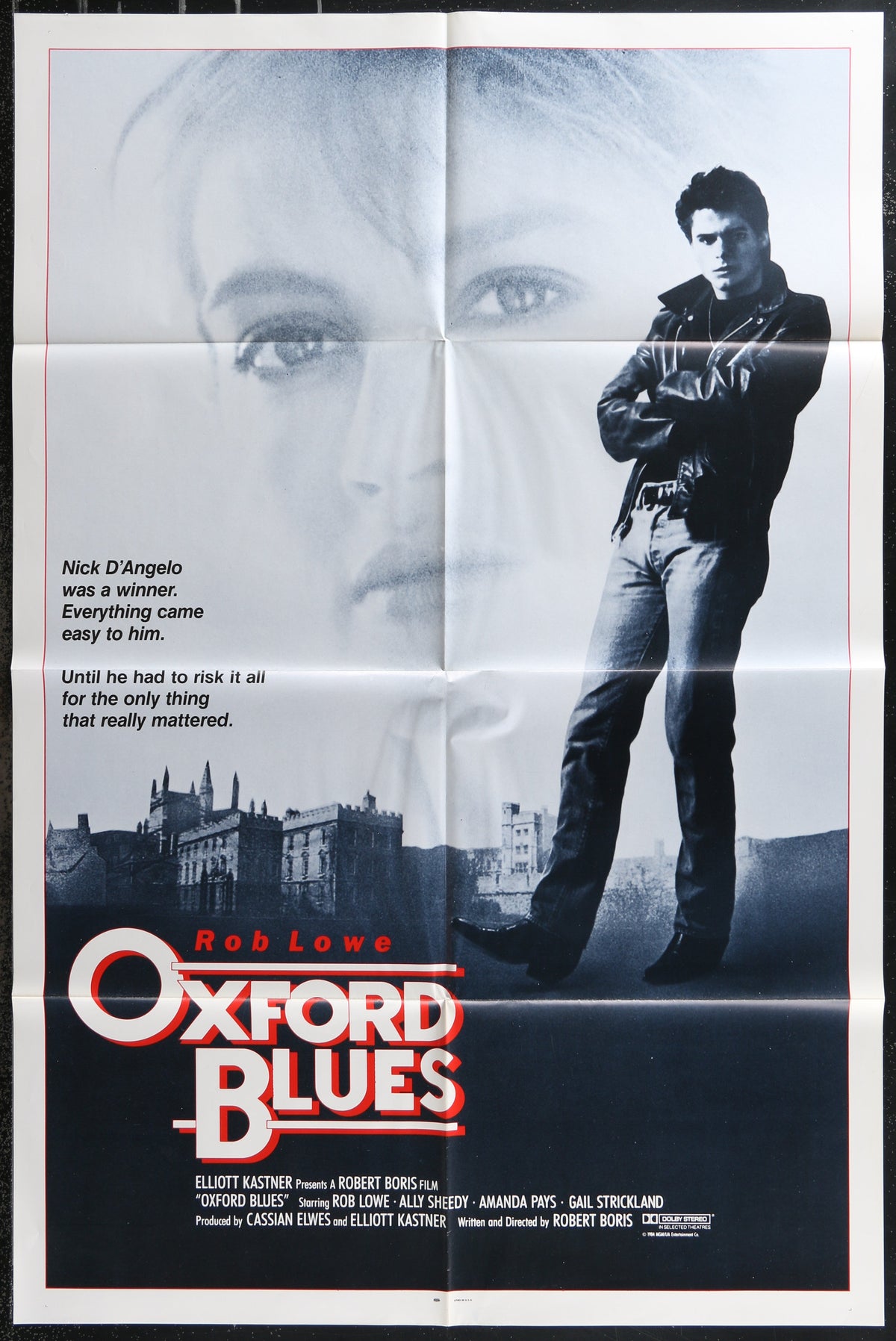Oxford Blues (1984) Original US One Sheet Movie Poster