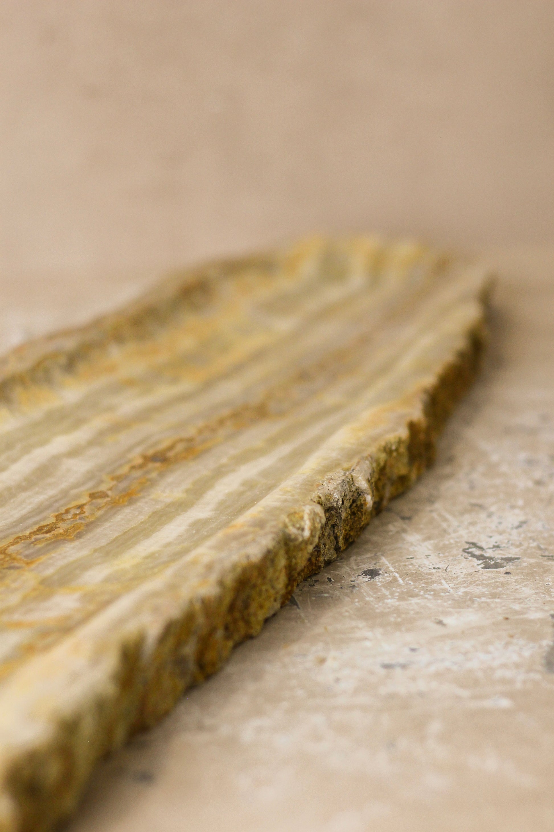 Premium Onyx Tray Raw Edge No 13