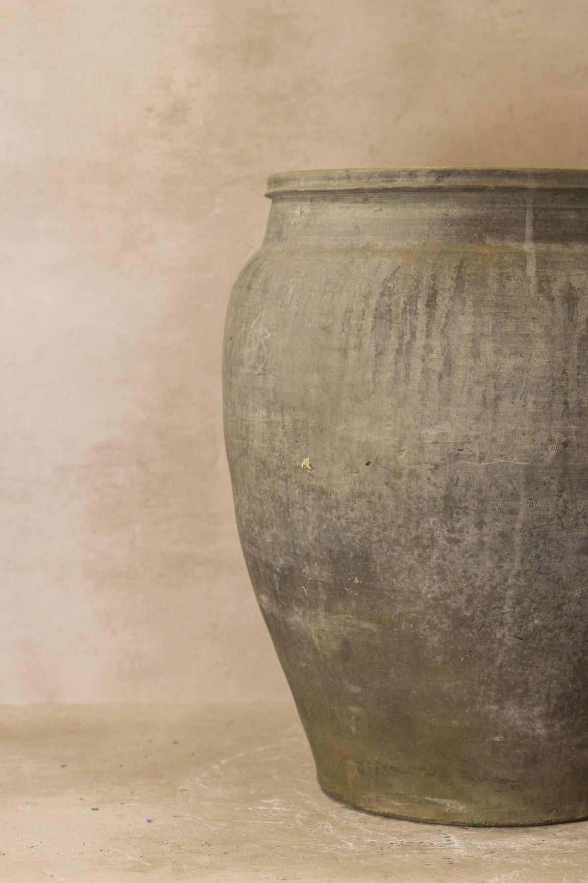 Large Grey Asian Pots - LG02