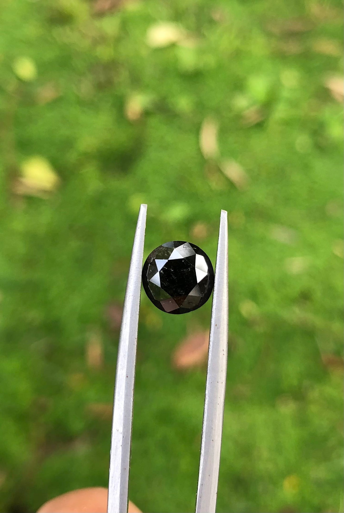 2.05 Natural Black Diamond - Almas Al-Aswad - Kaala Heera , черный алмаз