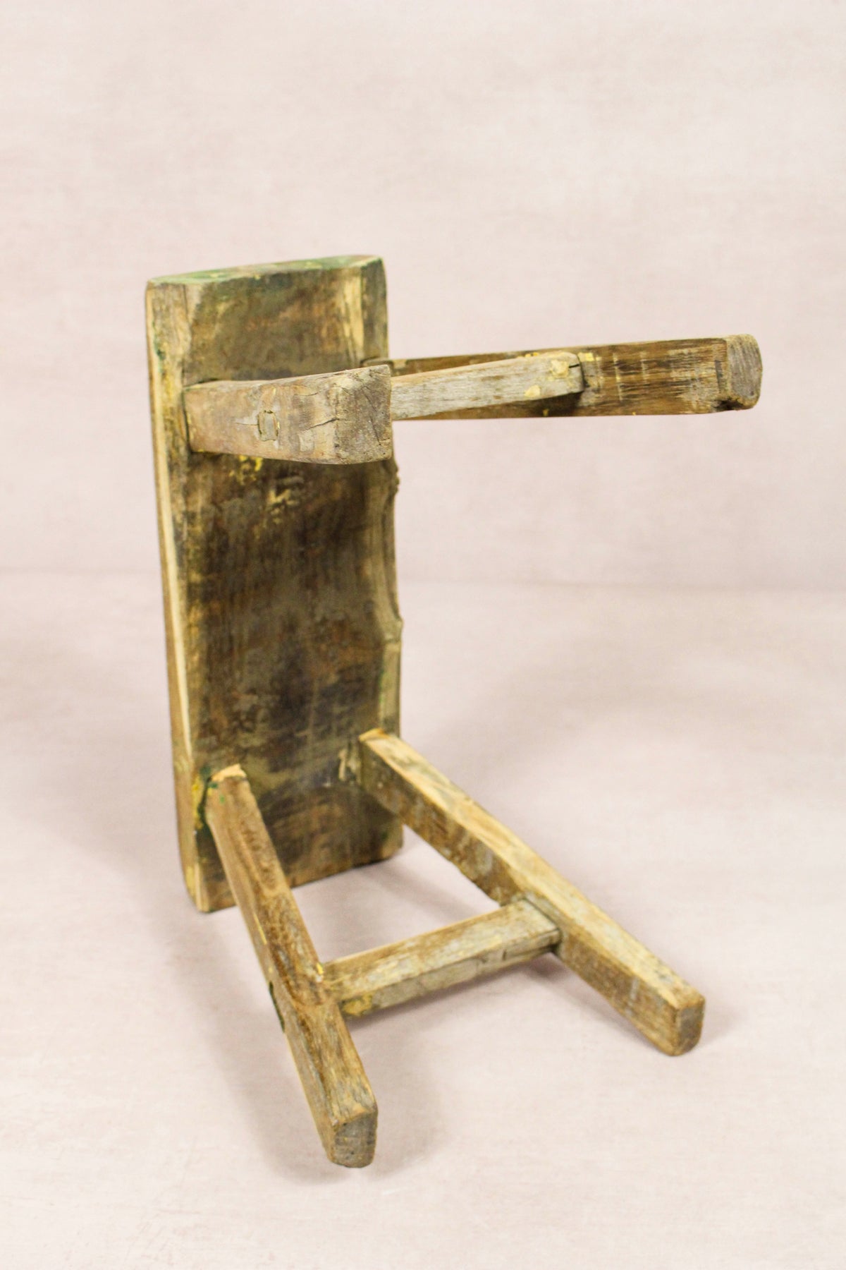 Vintage Rustic Stool - Elm wood - Small - 234