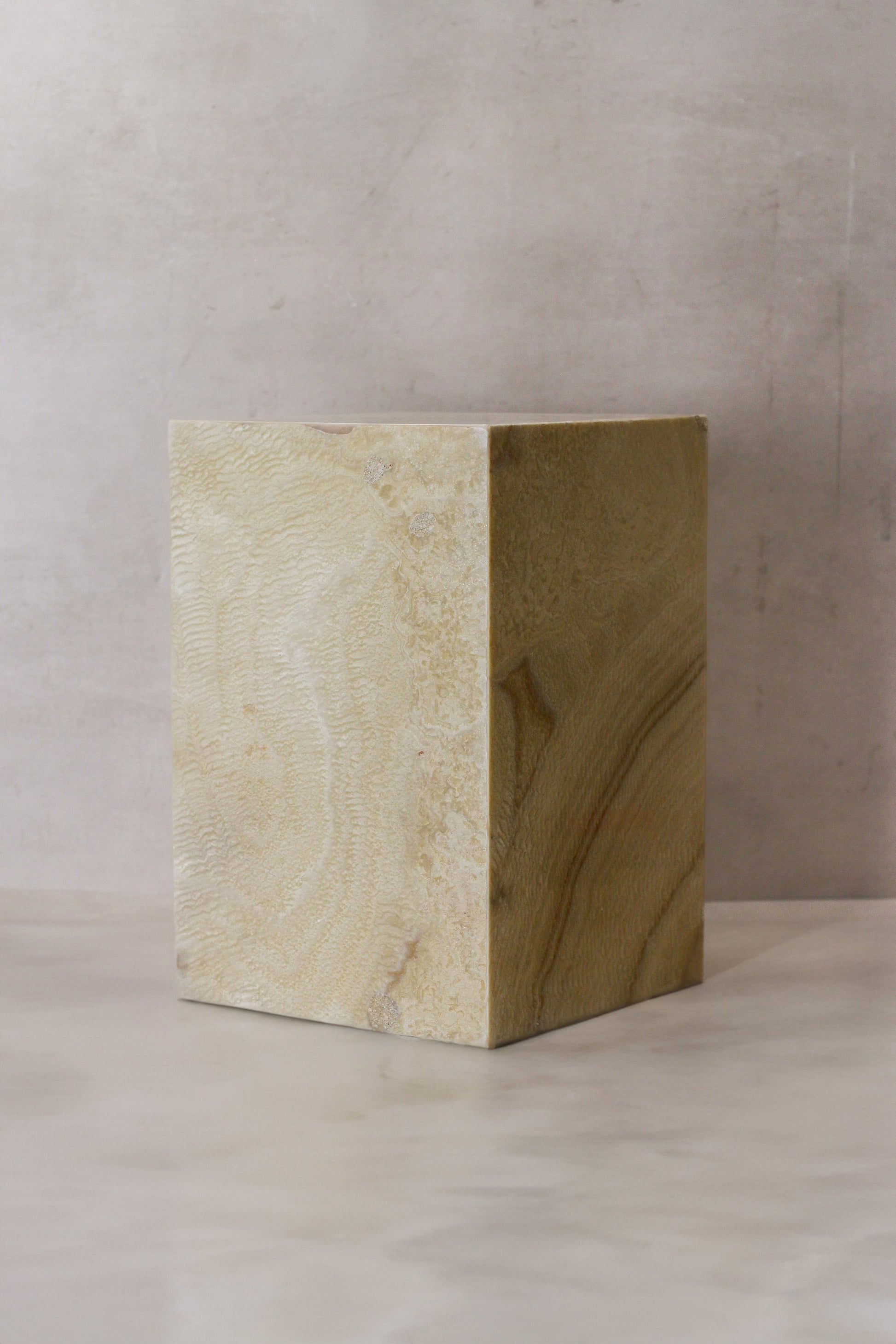 Onyx Side Table Pedestal - Hollow - No 14