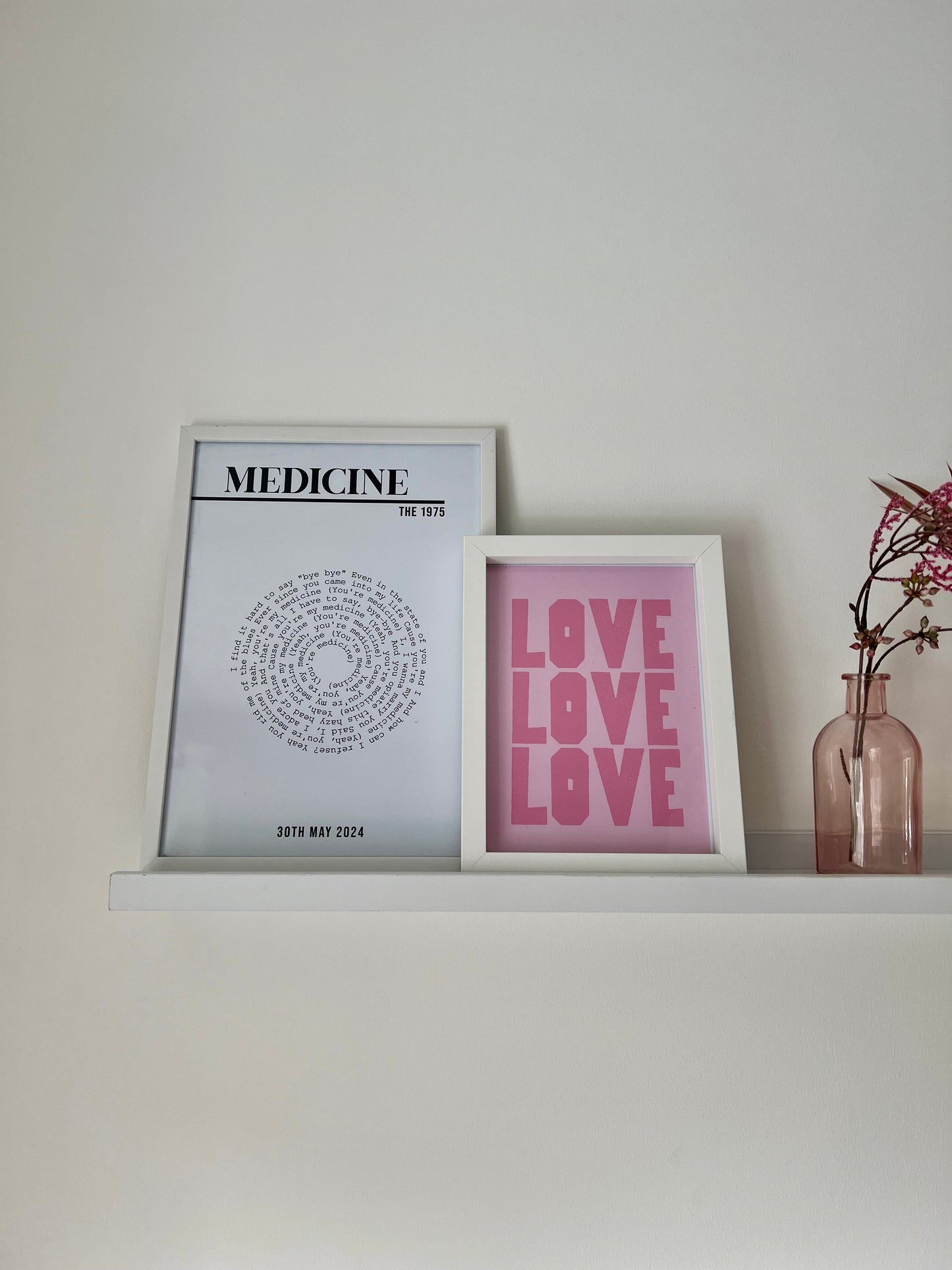 Custom Vinyl Lyrics Print - Personalised Music Poster - Customisable Music Gift - Anniversary Gift - Wedding Song Print