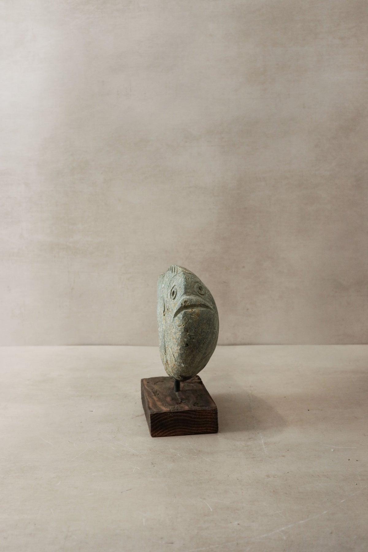 Stone Fish Sculpture - Zimbabwe - 30.2
