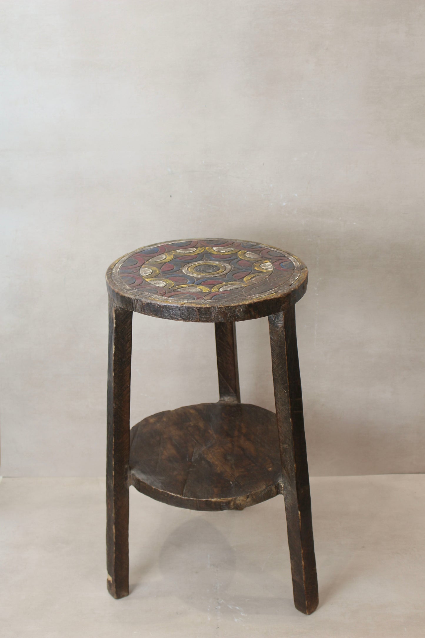 Vintage Ethiopian Two Tiered Coffee Table | ST02